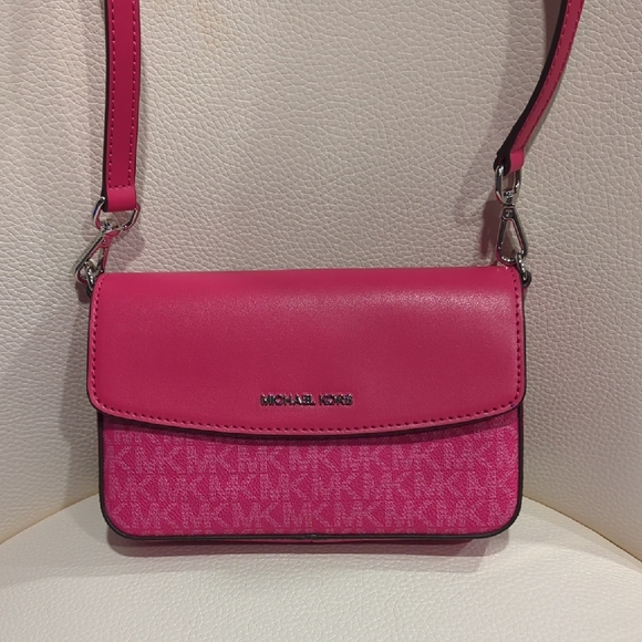 Michael Kors Fuchsia Crossbody Bag - Picture 1 of 6